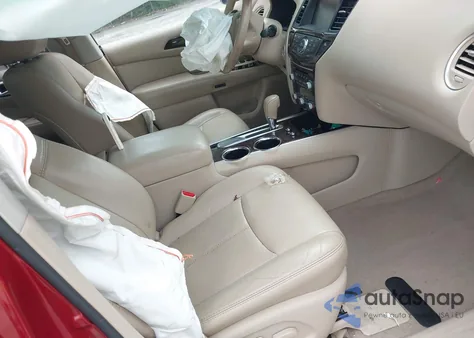 2014 Nissan Pathfinder Platinum z USA, uszkodzony, nr VIN 5N1AR2MN0EC680754